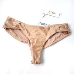 🆕 Elizabeth Jane bikini bottom size medium NWT soft peach color